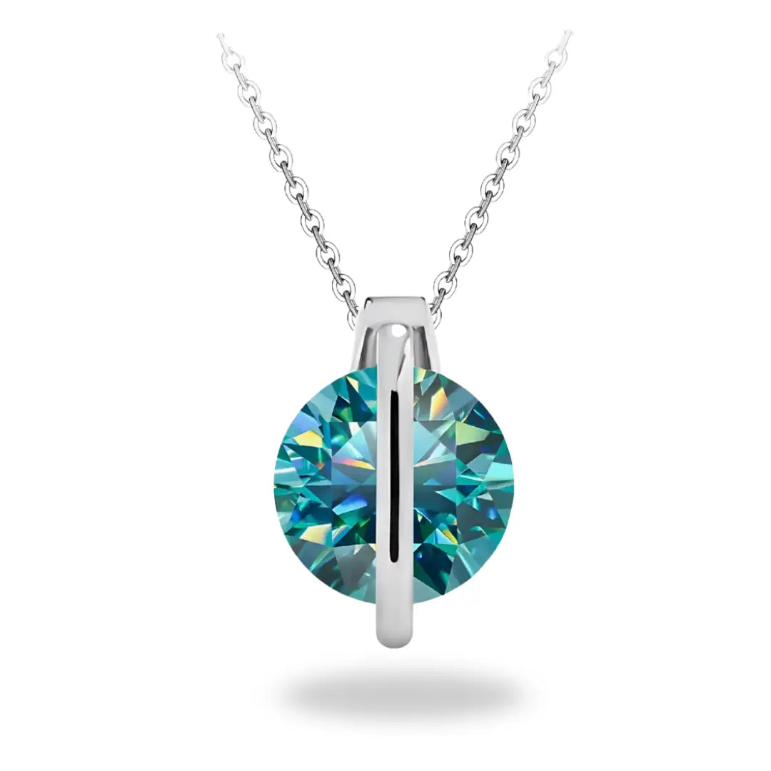 Colar Orlyne com Moissanite 2Ct