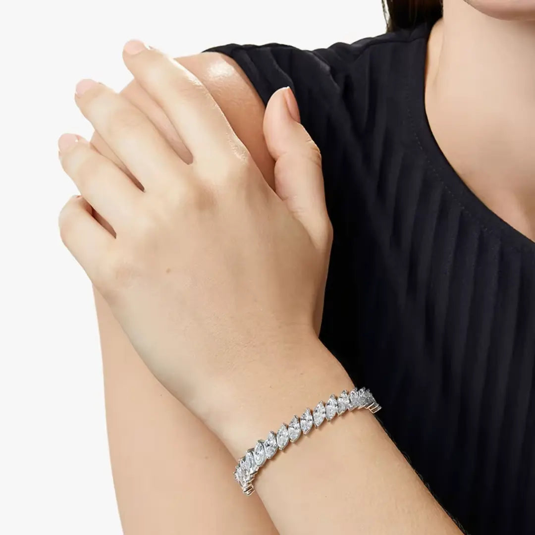Pulseira Riviera Nivelli com Moissanite 0.5Ct