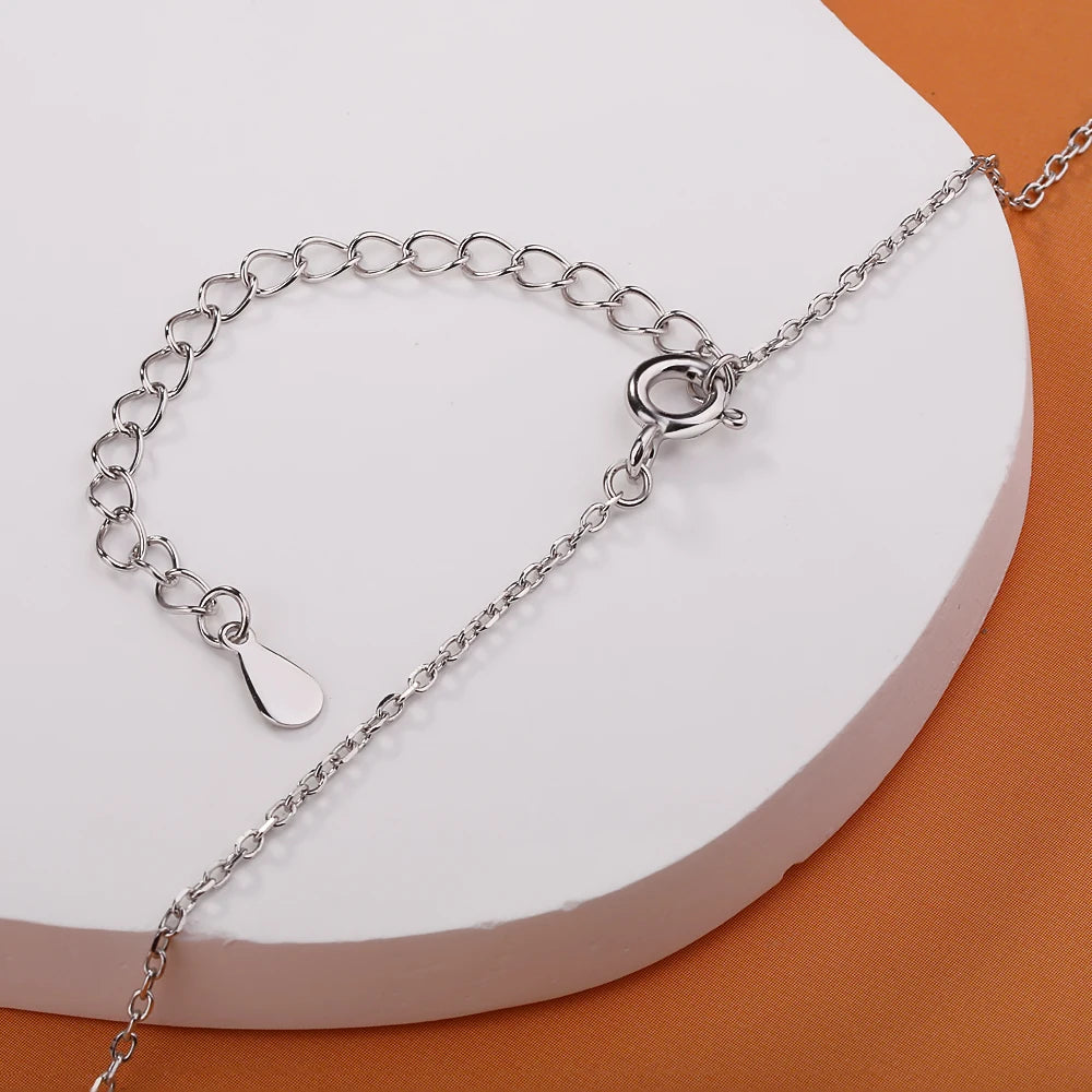 Colar Lina Ponto de Luz Moissanite Deluxe