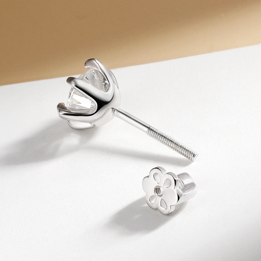 Brinco Lórien Ponto de Luz Moissanite Deluxe