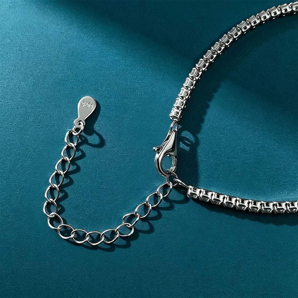 Pulseira Duchesse Cravejada Moissanite Deluxe