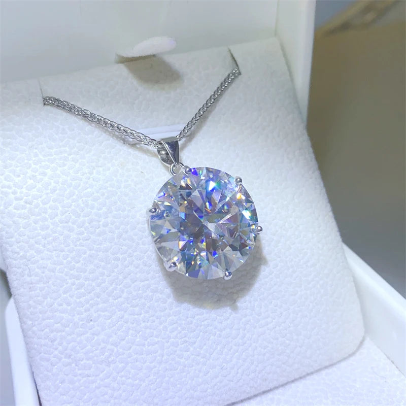 Colar La Belle com Moissanite 20Ct