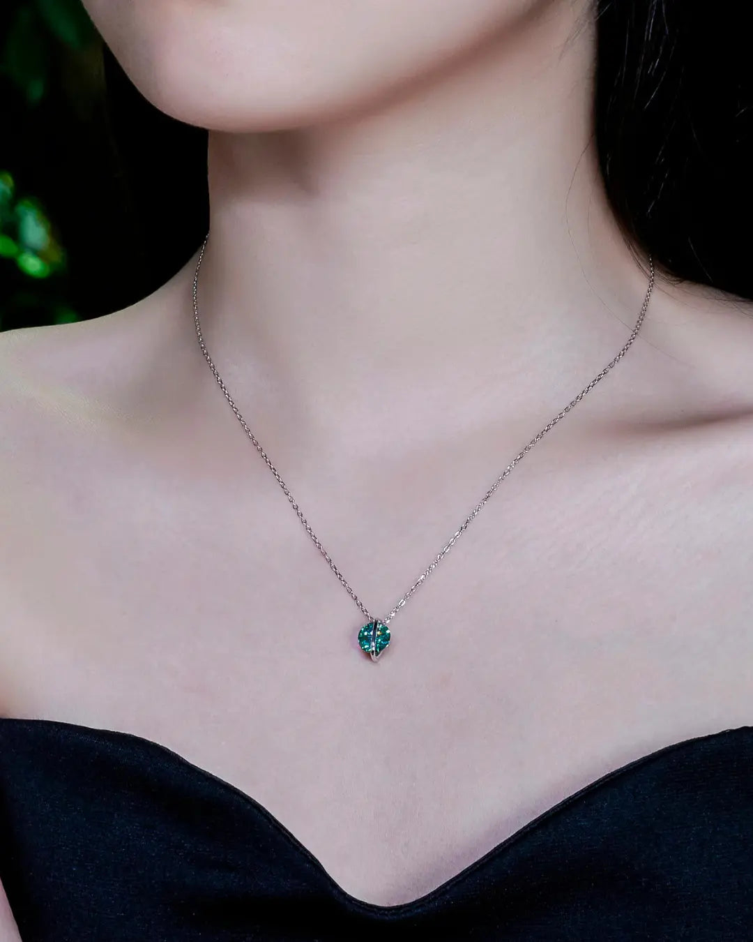 Colar Orlyne com Moissanite 0.5Ct