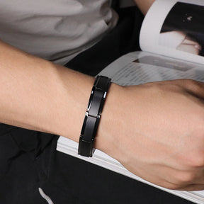 Pulseira Masculina Titan Black