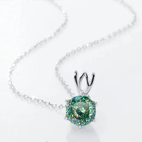Colar Prestige com Moissanite 3Ct Ciano Natural Portuguese