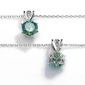 Colar Prestige com Moissanite 3Ct Ciano Natural Portuguese