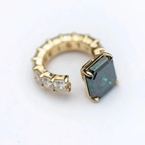 Anel Duquesa em Ouro 18k com Moissanite 8Ct