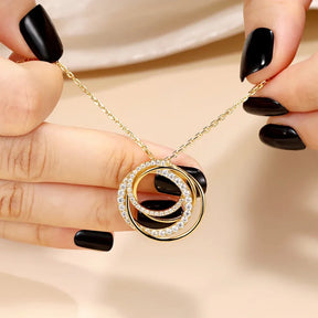 Colar Ollys Cravejado com Moissanite