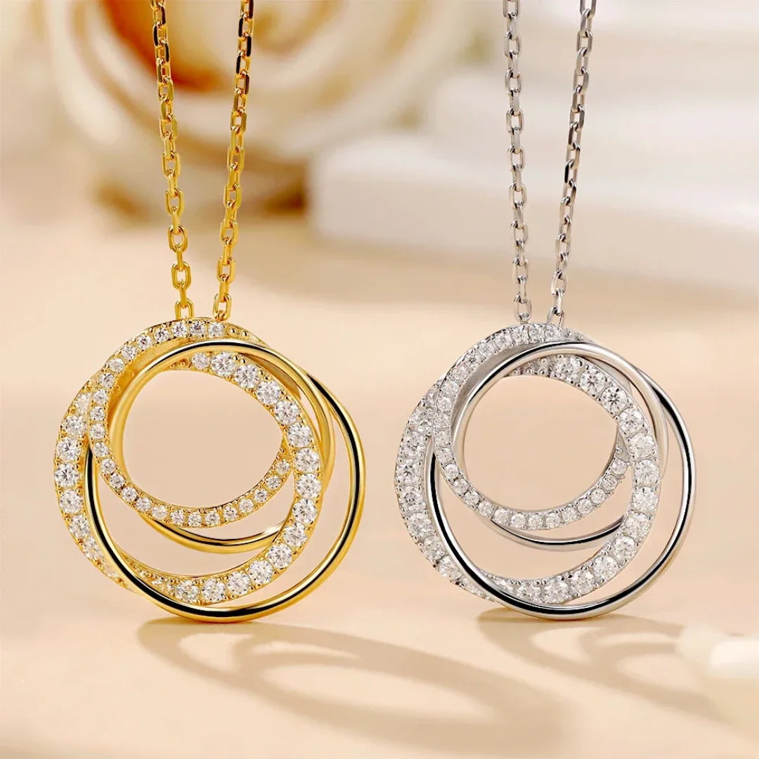 Colar Ollys Cravejado com Moissanite
