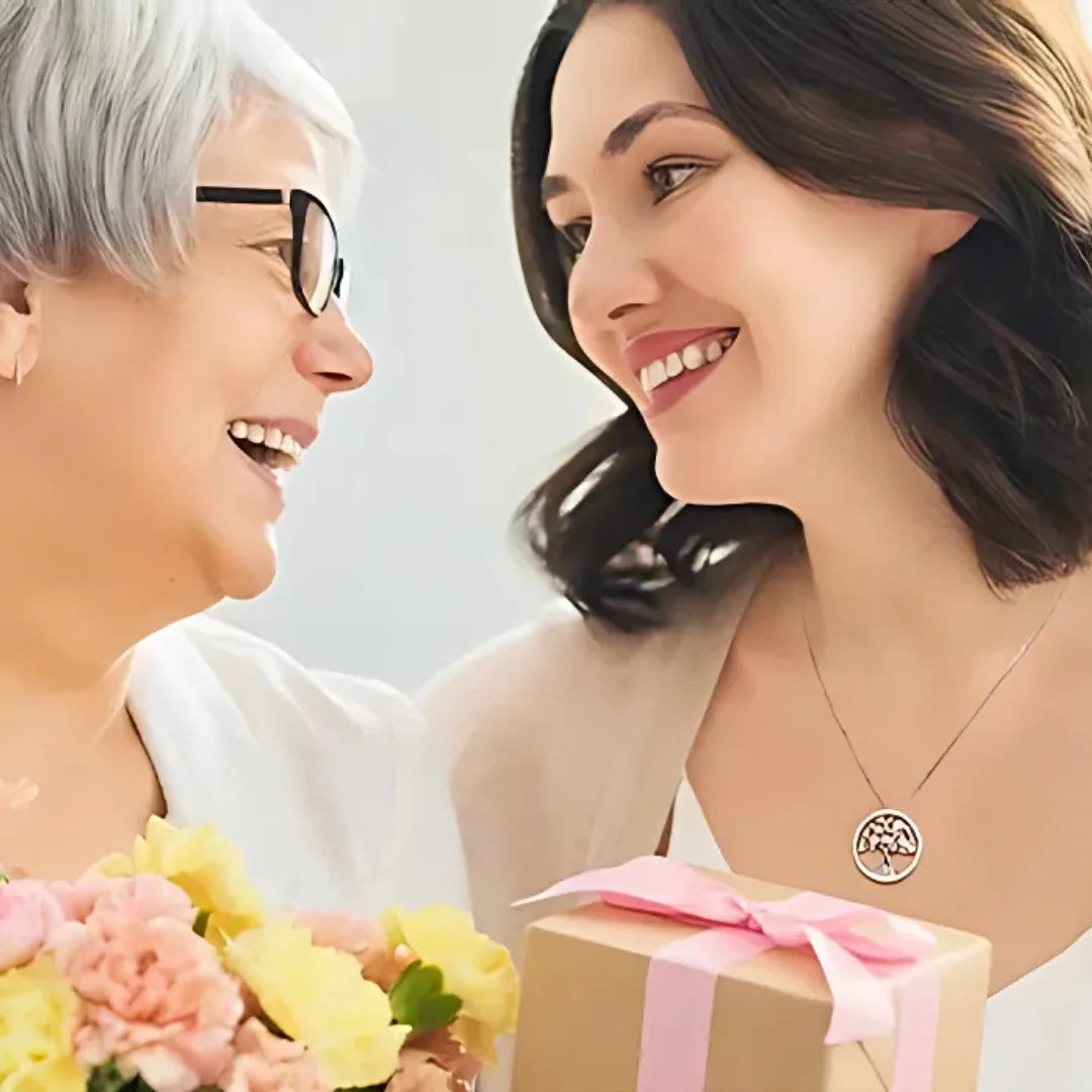 Colar Árvore da Vida Cravejado com Moissanite