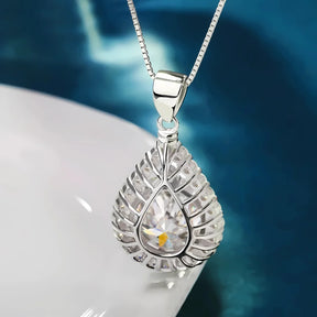 Colar Imperatriz com Moissanite 10Ct