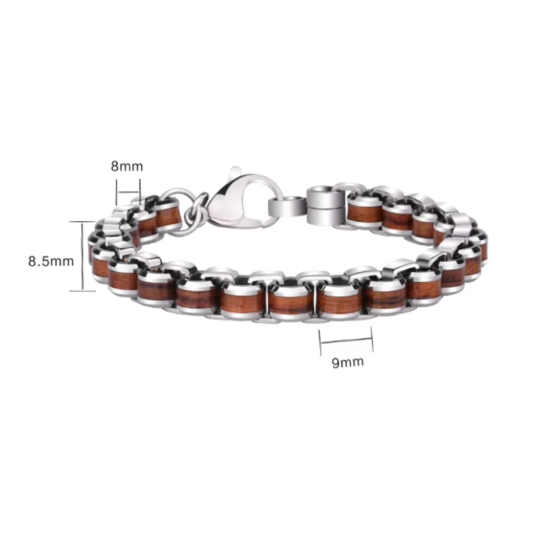 Pulseira Masculina Timber