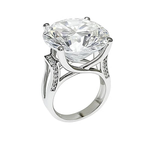 Anel La Belle com Moissanite 20Ct