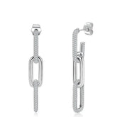 Brinco Calyra Cravejado com Moissanite