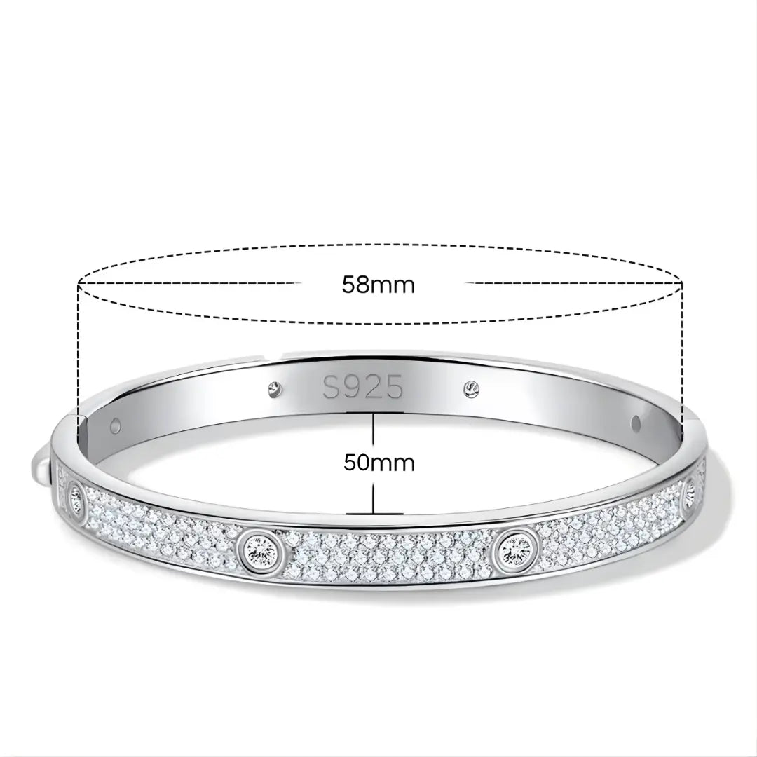 Pulseira Delize Cravejada com Moissanite