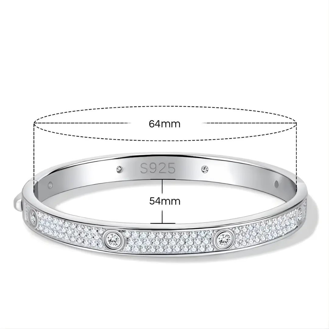 Pulseira Delize Cravejada com Moissanite