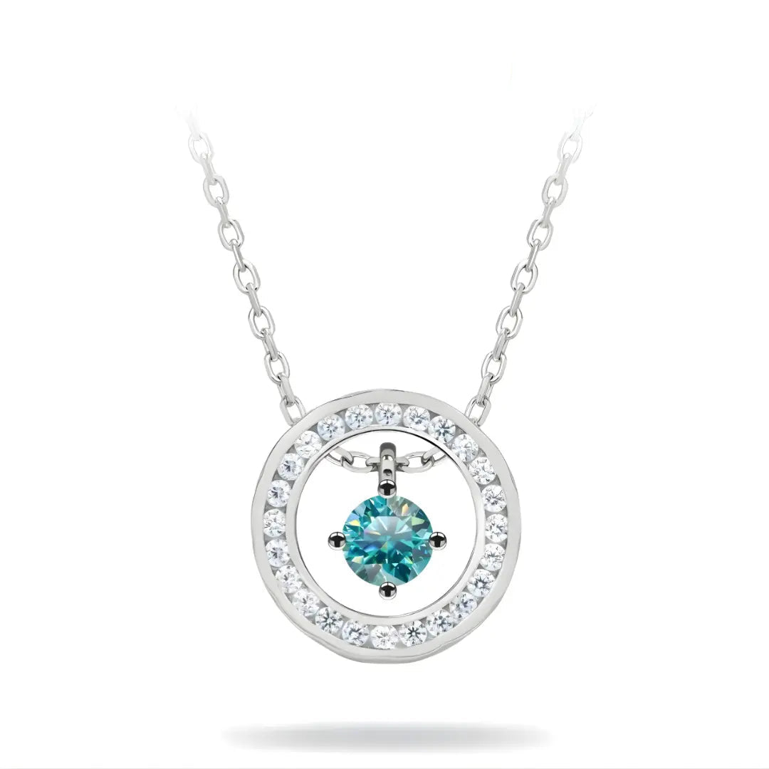 Colar Clarior Cravejado com Moissanite