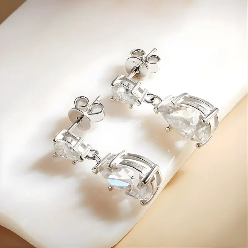 Brinco Virel Moissanite Deluxe Gota