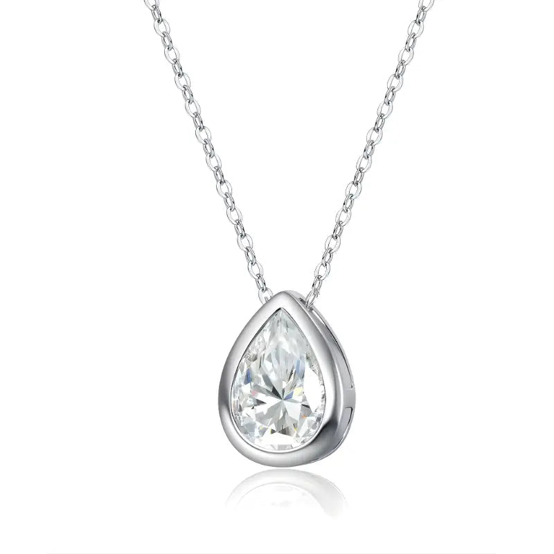 Colar Belize Moissanite Deluxe Gota
