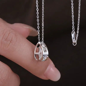 Colar Belize Moissanite Deluxe Gota