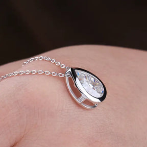 Colar Belize Moissanite Deluxe Gota