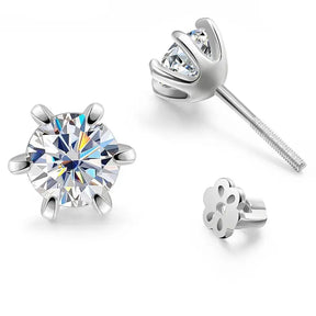 Brinco Lórien Ponto de Luz Moissanite Deluxe