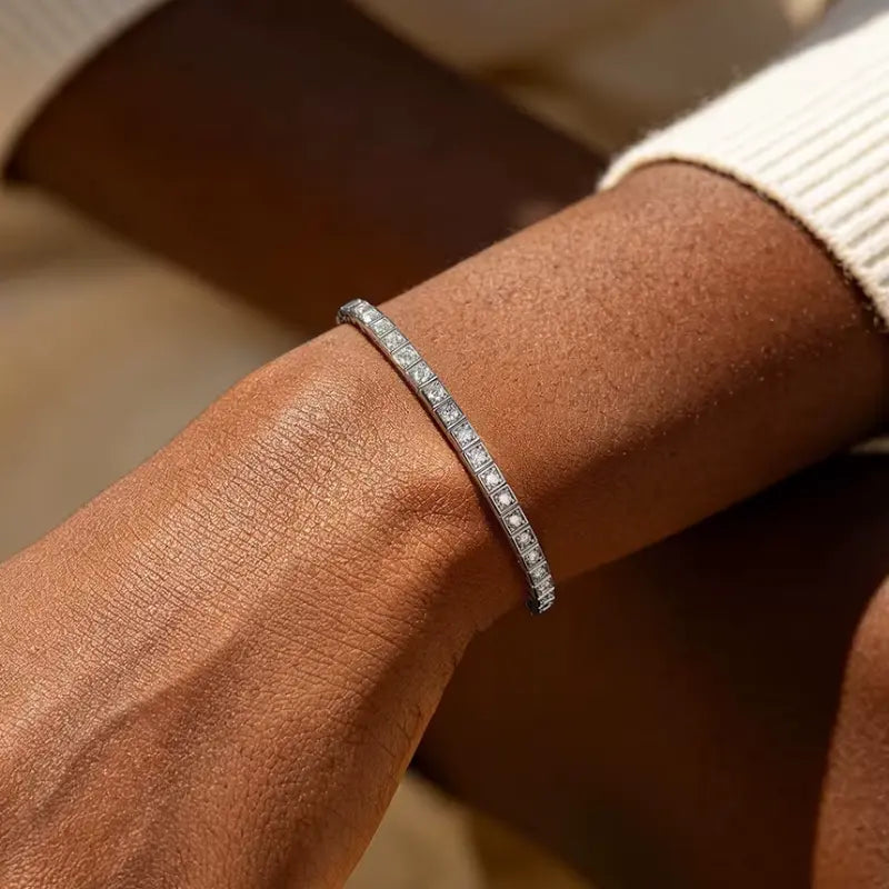 Pulseira Riviera Luxe em Moissanite