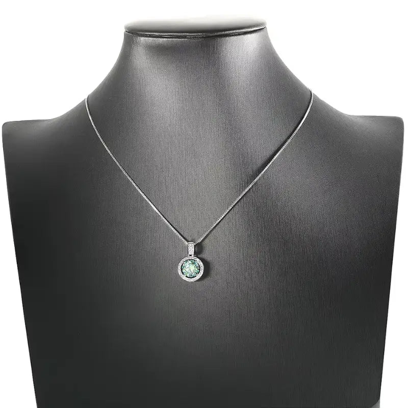 Colar Oceane Prata 925 Moissanite Deluxe 2CT