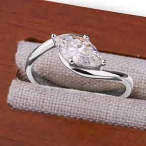 Anel Solitário Navelli Moissanite Deluxe 2CT