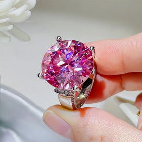 Anel La Belle com Moissanite 20Ct