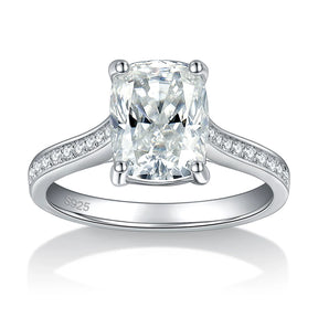 Anel Solitário Monet Moissanite Deluxe 3CT