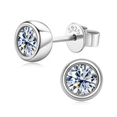 Brinco Orbé Ponto de Luz Moissanite Deluxe 0.5CT