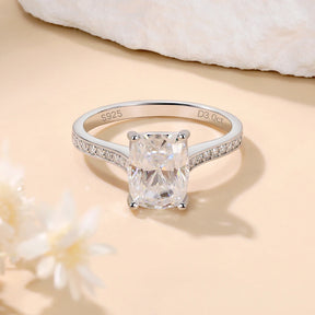 Anel Solitário Monet Moissanite Deluxe 3CT