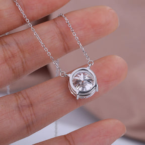 Colar Lina Ponto de Luz Moissanite Deluxe