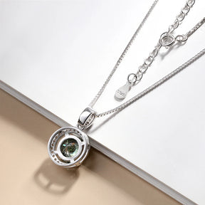 Colar Oceane Prata 925 Moissanite Deluxe 2CT