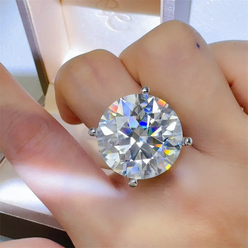Anel La Belle com Moissanite 20Ct