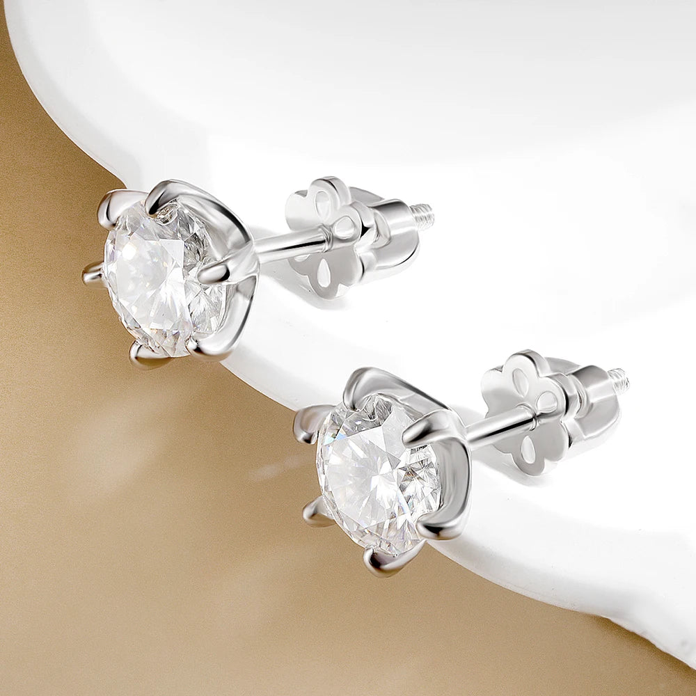 Brinco Lórien Ponto de Luz Moissanite Deluxe 