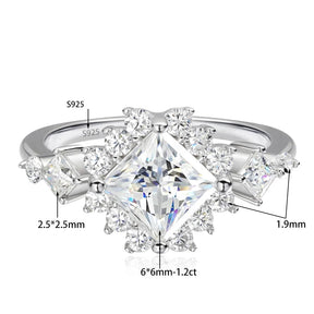 Anel Altesse Cravejado Moissanite Deluxe
