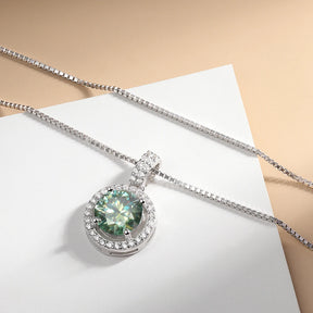 Colar Oceane Prata 925 Moissanite Deluxe 2CT