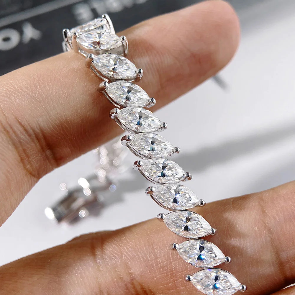 Pulseira Riviera Nivelli com Moissanite 0.5Ct