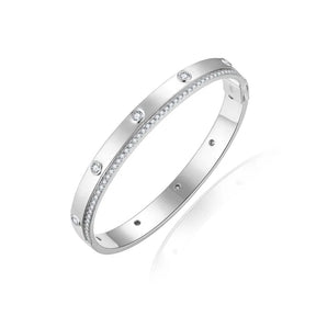 Pulseira L’Exquise Banhada a Ouro 18k e Moissanite