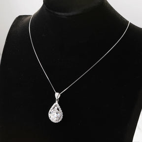 Colar Imperatriz com Moissanite 10Ct