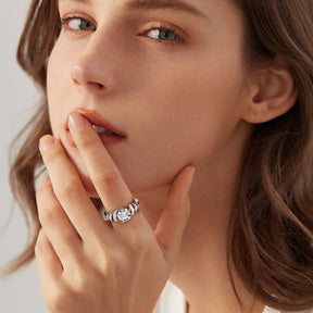 Anel Solitário Enlace Moissanite Deluxe 1,5CT